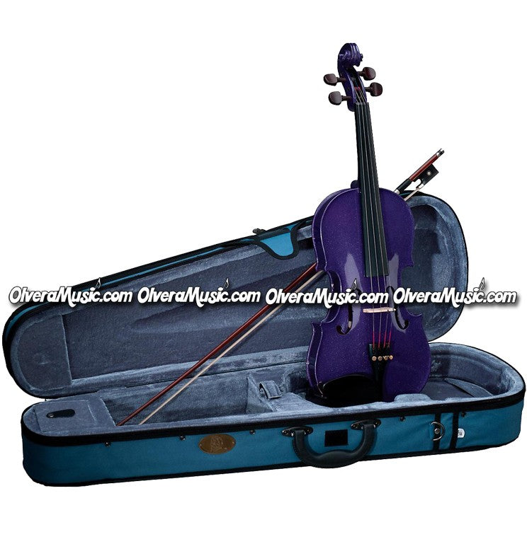 STENTOR "Harlequin Series" Student Model Violin - Deep Purple