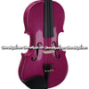 STENTOR "Harlequin Series" Student Model Violin Outfit - Raspberry Pink