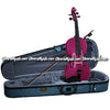 STENTOR "Harlequin Series" Student Model Violin Outfit - Raspberry Pink