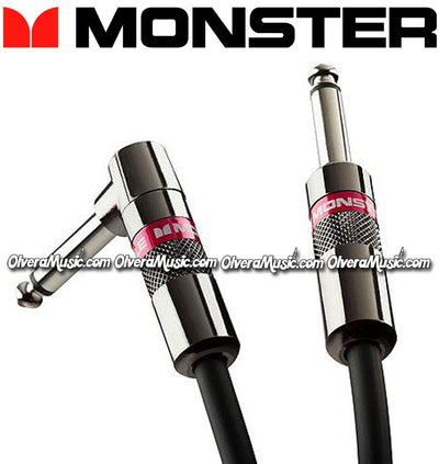 MONSTER Classic Pro Audio Angled Instrument Cable - 21ft.