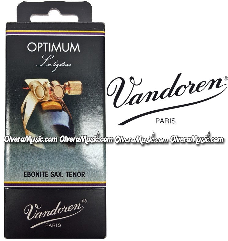 VANDOREN Optimum Tenor Saxophone Ligature & Plastic Cap