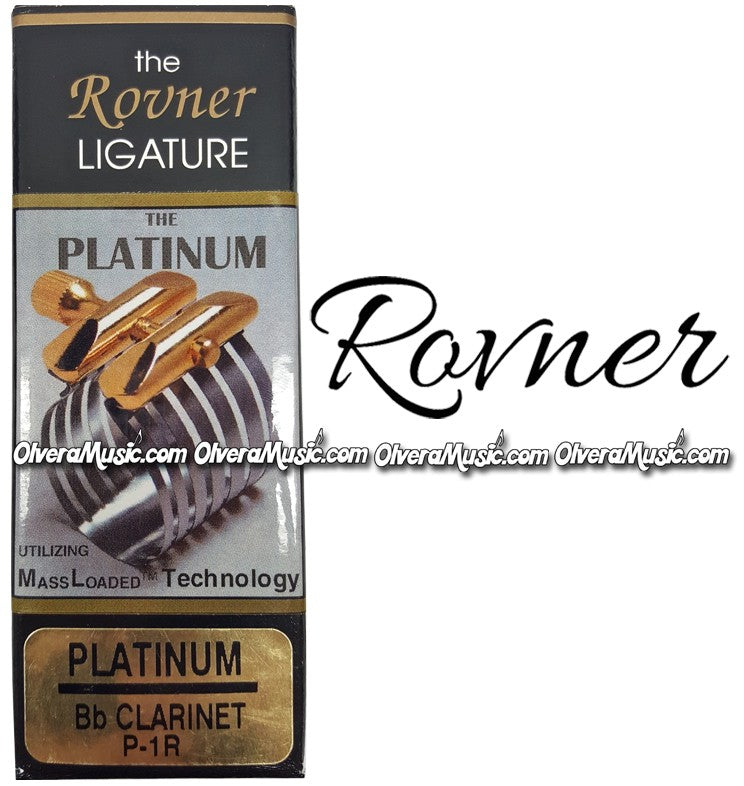 ROVNER Platinum Bb Clarinet ligature & Plastic Cap