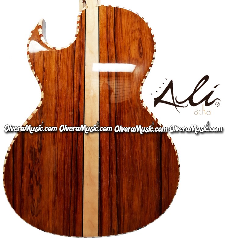 ALI ACHA Bajo Quinto Tradicional (AABQPEPEDC) Madera de Palo Escrito - Disponible solo sobre pedido.