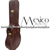 MEXICO Hard Shell Bajo Quinto Case - Brown