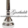 GARIBALDI Single-Cup Alto Horn Mouthpiece - Silver Plate Finish