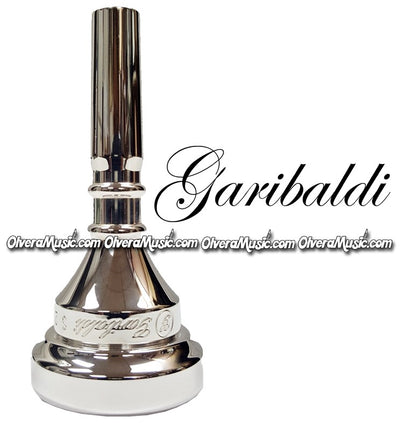 GARIBALDI Single-Cup Alto Horn Mouthpiece - Silver Plate Finish