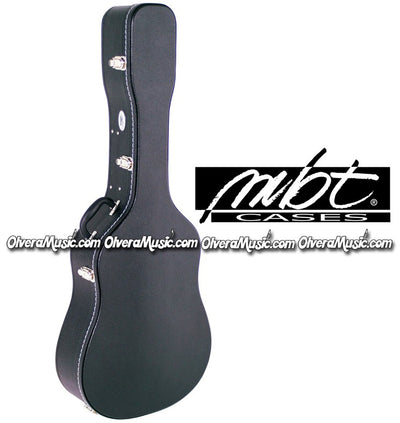 MBT CASES Hardshell Wooden Acoustic Guitar Case