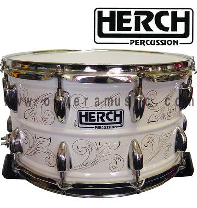 HERCH Tarola Custom (Ornatos Blanca) - Disponible solo sobre pedido.