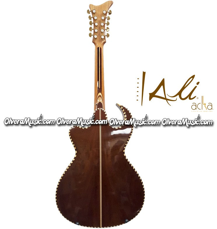 ALI ACHA Bajo Quinto Tradicional (AABQNOGAL) Madera de Nogal - Disponible solo sobre pedido.