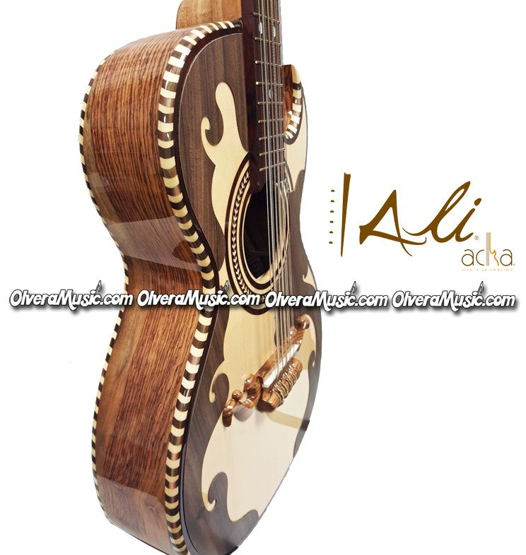 ALI ACHA Bajo Quinto Tradicional (AABQPEMD) Madera de Palo Escrito - Disponible solo sobre pedido.