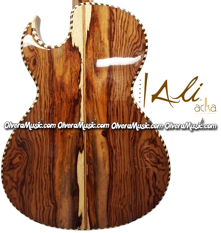 ALI ACHA Bajo Quinto Tradicional (AABQPEMD) Madera de Palo Escrito - Disponible solo sobre pedido.