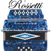 ROSSETTI Diatonic Button Accordion - Pearl Blue