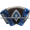 ROSSETTI Diatonic Button Accordion - Pearl Blue