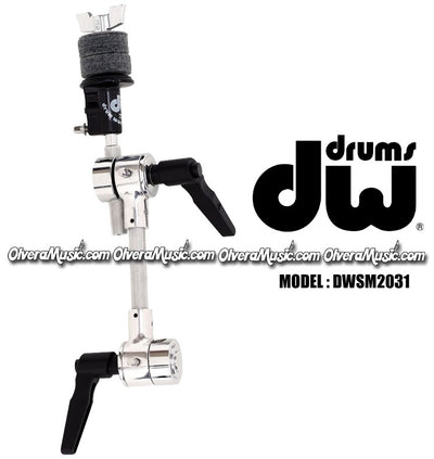 DW Puppy Bone Angle-Adjustable Cymbal Arm